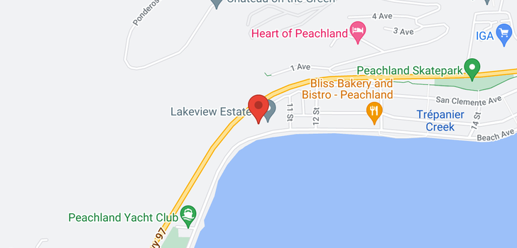 map of #7 4364 Beach Avenue